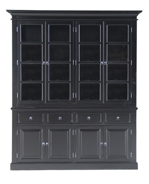 black furniture, black Buffets & Hutch